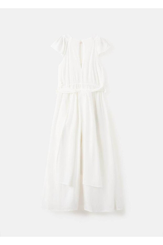 İşlemeli uzun tulum - 2