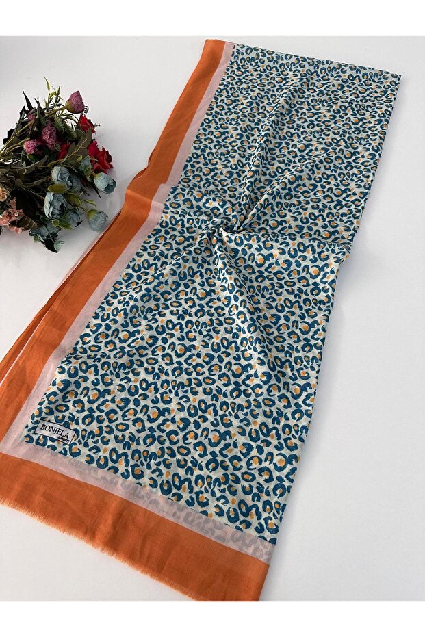 Summer Thin Bonjela Sport Patterned Cotton Shawl Lbs0211