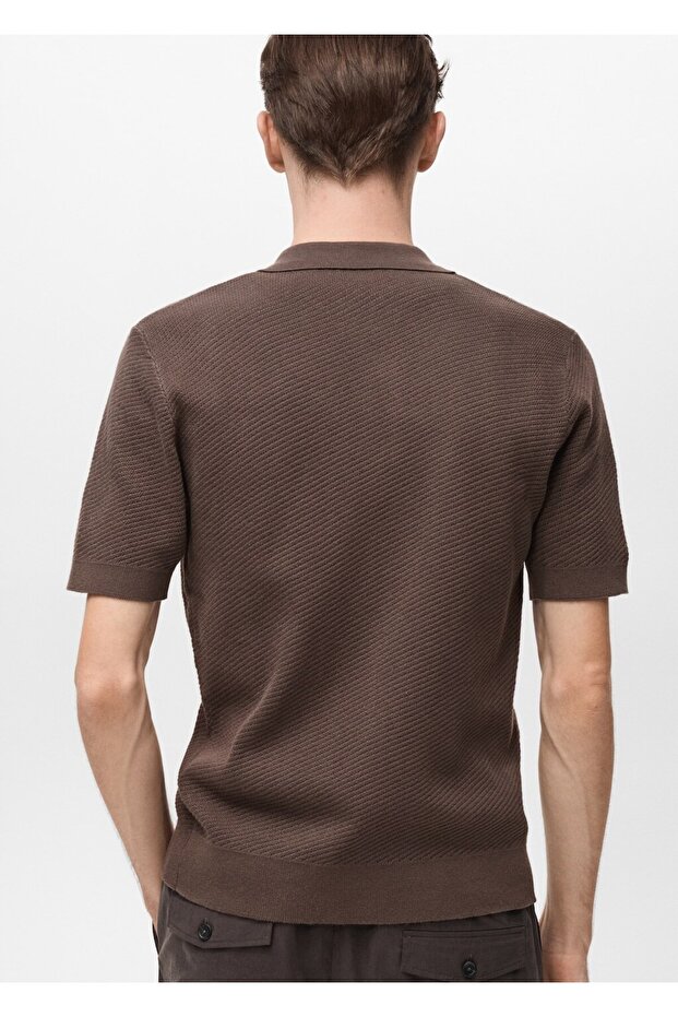 Gestricktes Hemd mit Formgebung - 4