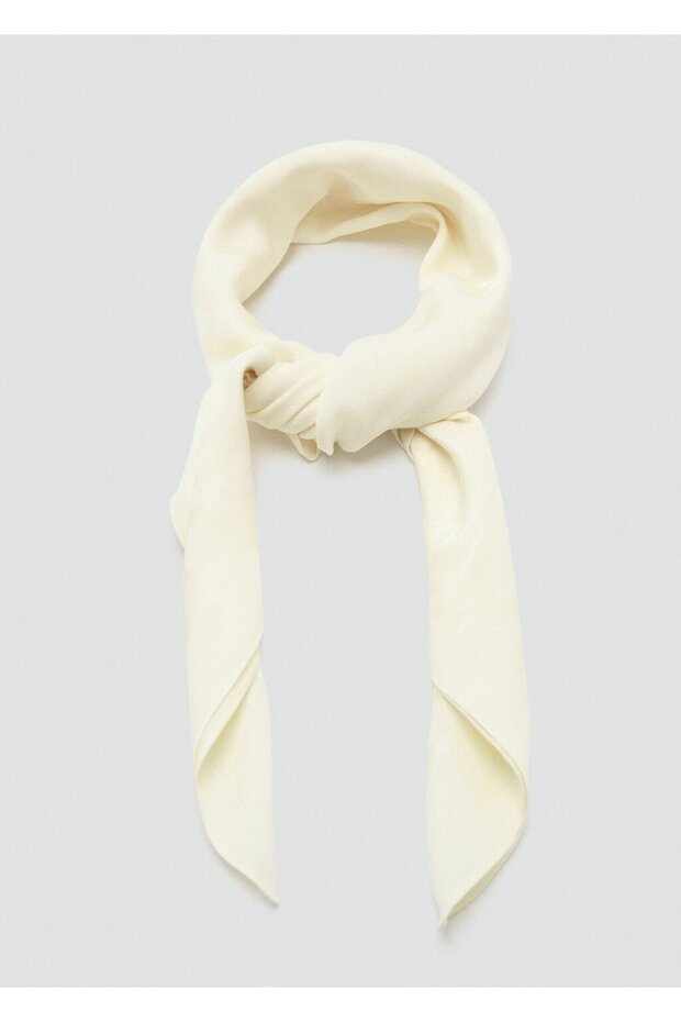 Leopar desenli fular - 3