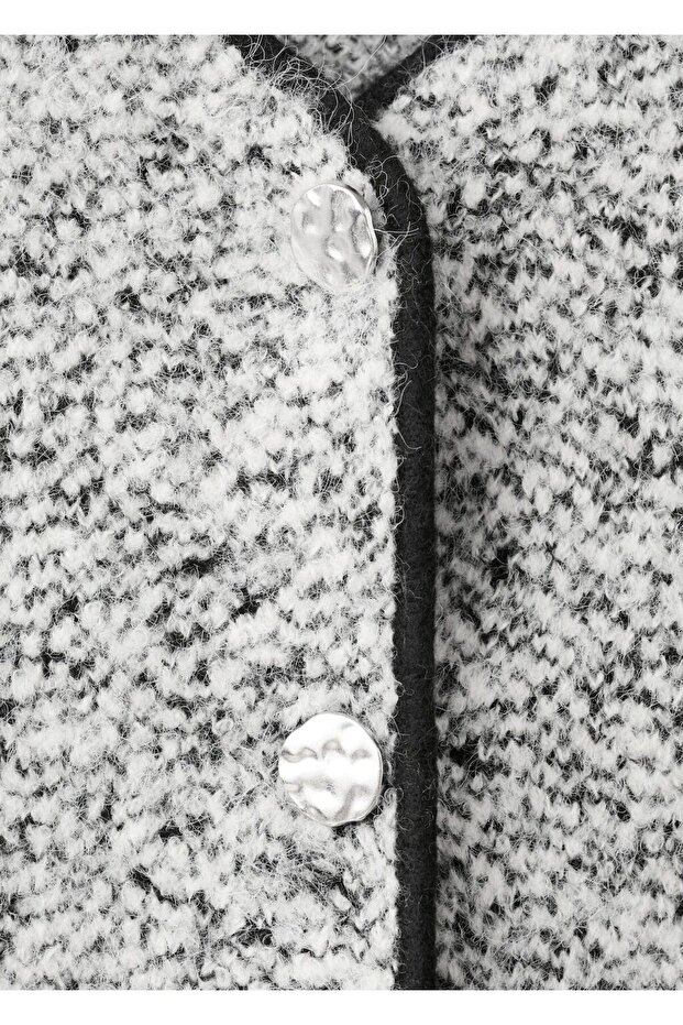 Kırçıllı pamuklu ceket - 7