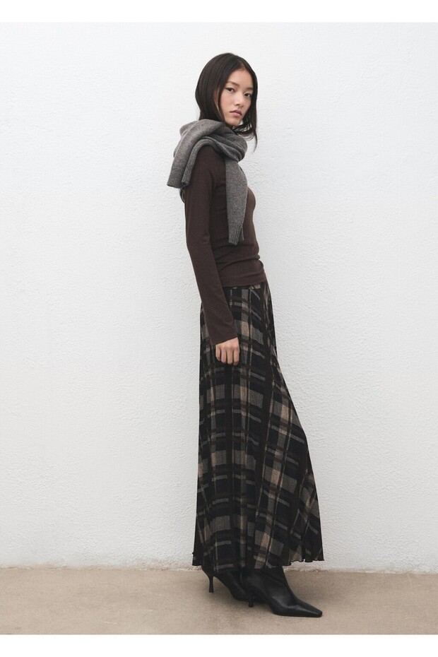 Kayık yaka tişört - 2