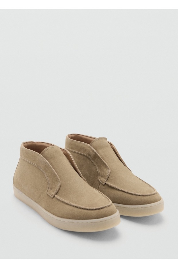 Süet deri yarım bot - 1