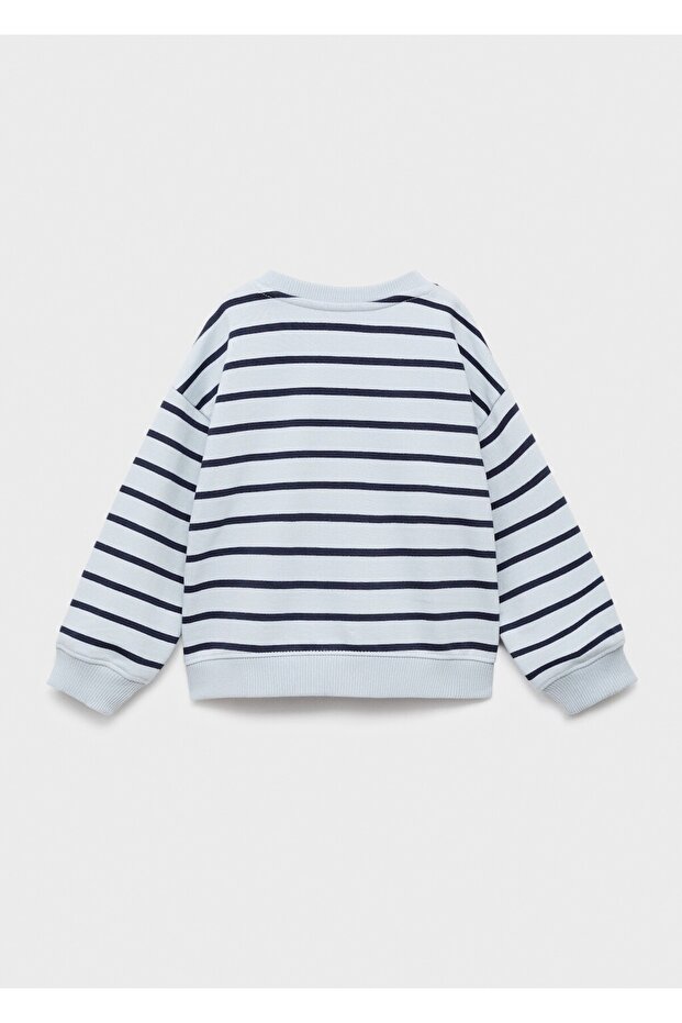 Kalp işlemeli sweatshirt - 2