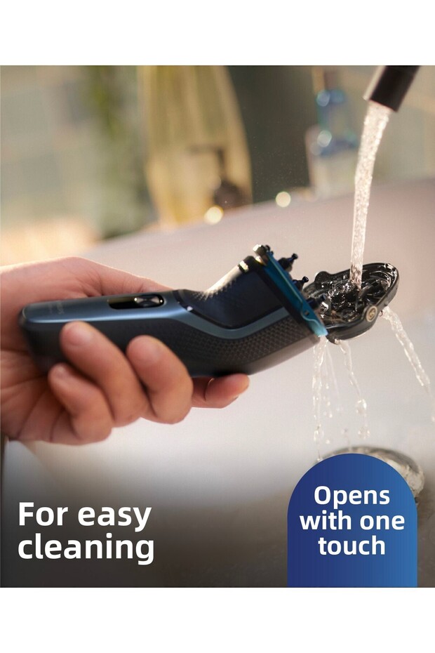 ماكينة حلاقة كهربائية للاستخدام الرطب والجاف من سلسلة Philips Shaver 3000 S3144/00 - 5