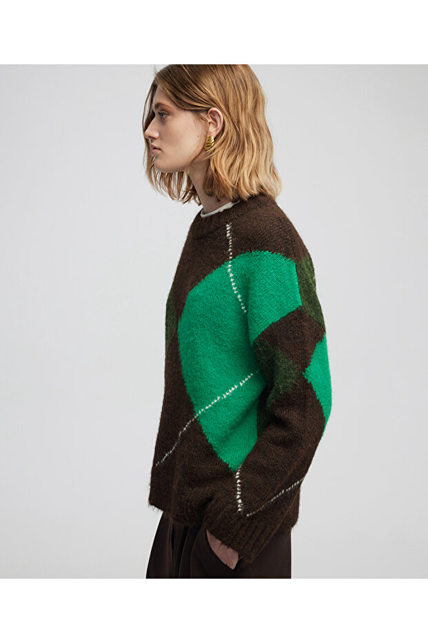 Baklava desen triko - 2