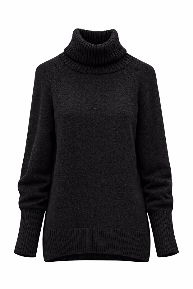 Boğazlı Mini Elbise - 2