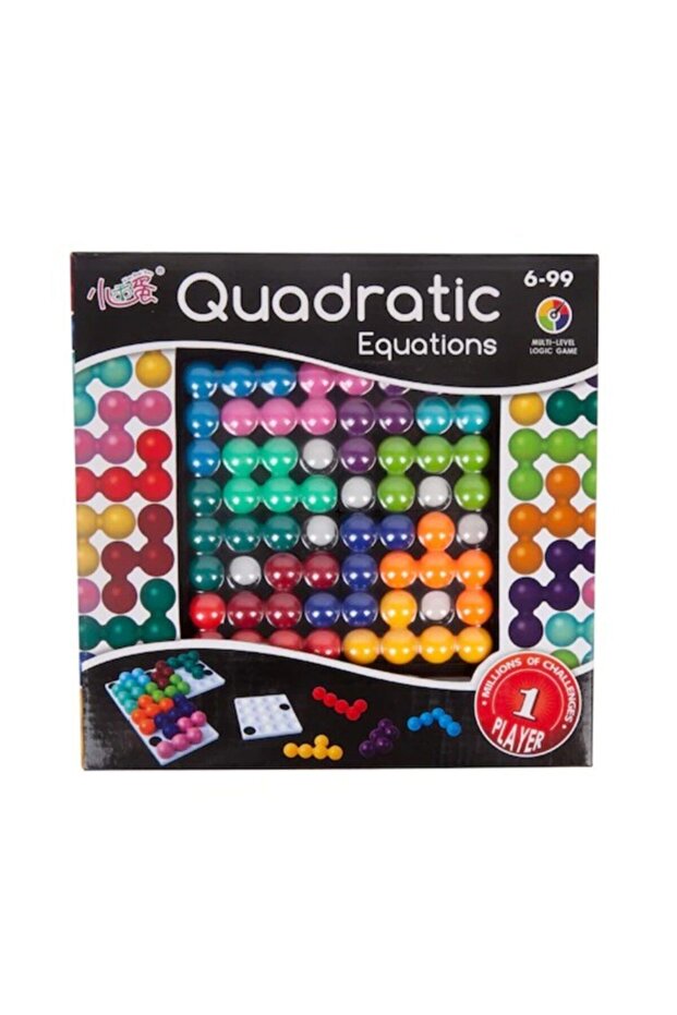 Hobi Eğitim Dünyası - Eğlenceli Oyun /oyuncak -quadrillion Click And Play - Quadratic Equations - 1
