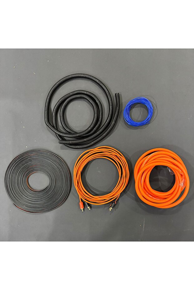 4GA 4kit 4ga set kablo seti turuncu - 5