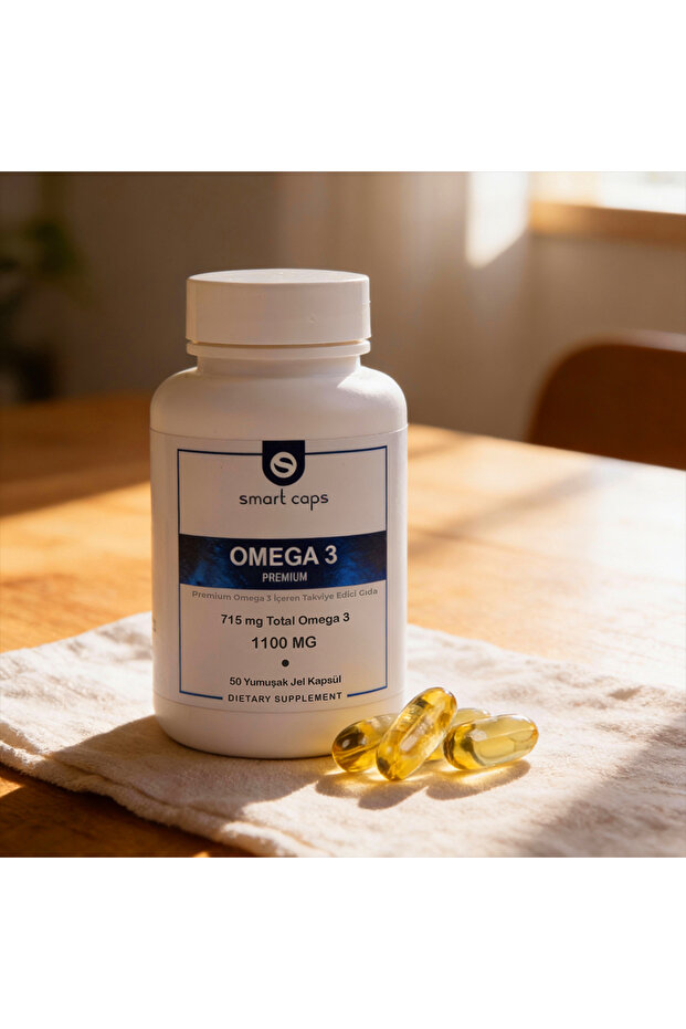 Smart Caps Omega 3 Premium 30 Softgels - 1