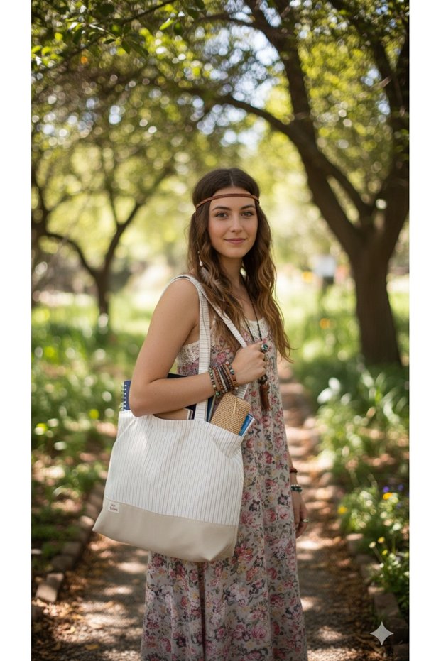 Washable Cloth Bag, Fabric Women's Shoulder Bag, Sports Beach Bag, Bohemian Bag