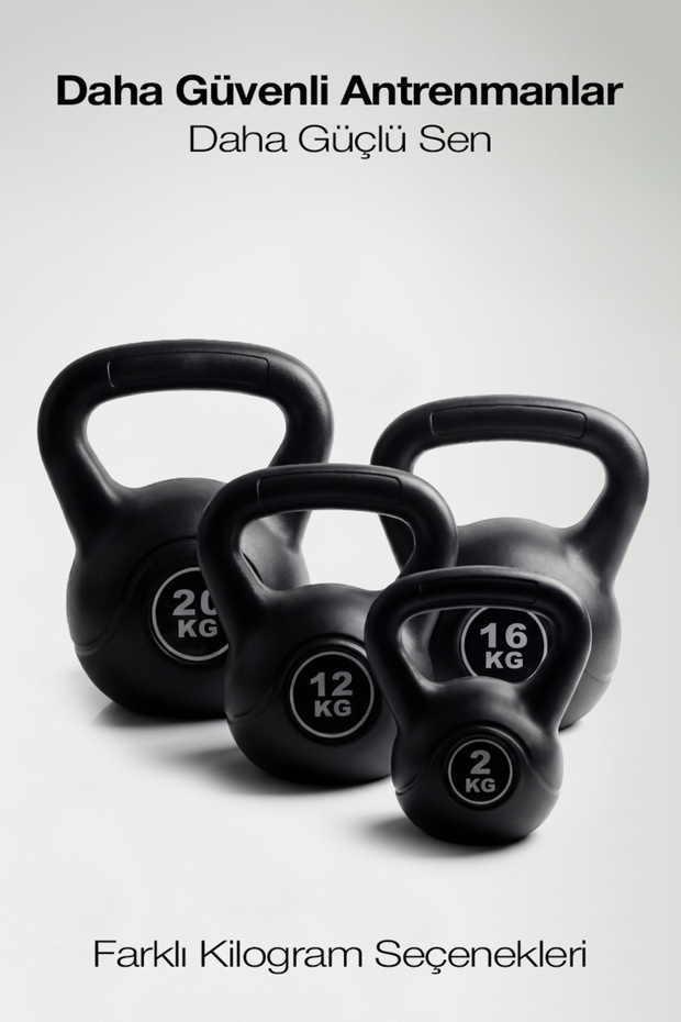 Plastic Kettlebell 4 KG - 3