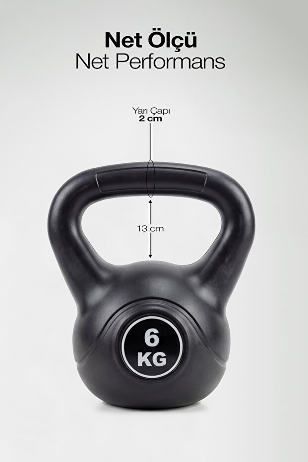 Plastic Kettlebell 6 KG - 2