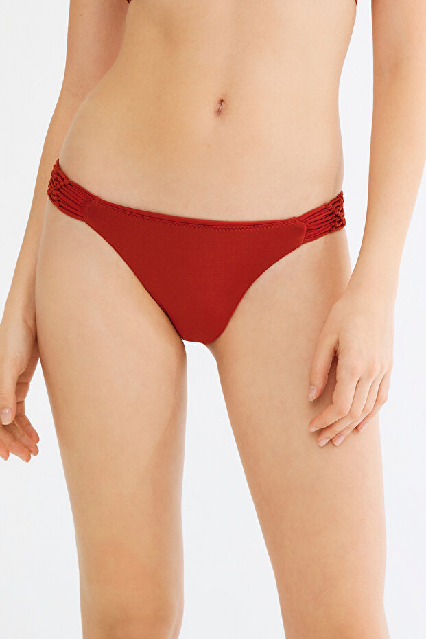 Basic Macrame Turuncu Bikini Altı - 2
