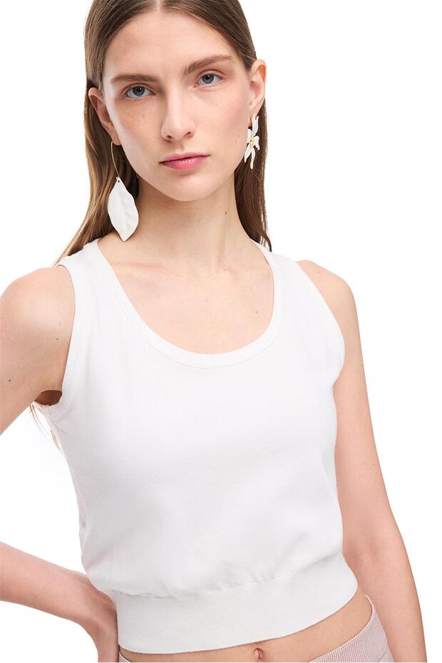 Ekru Slim Fit Triko Bluz - 2