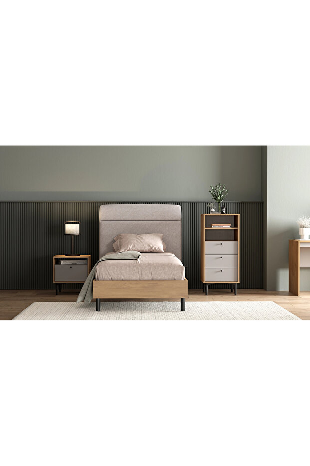 Juno 100 Cm Başlıksız Karyola - 4