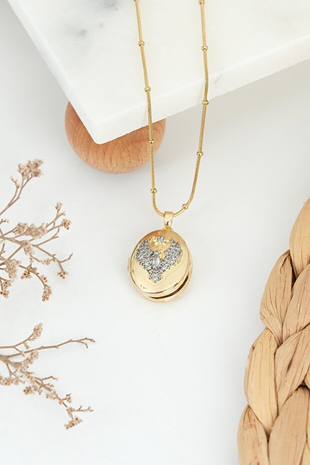 KADIN ÇELİK VİP KOLYE - 2