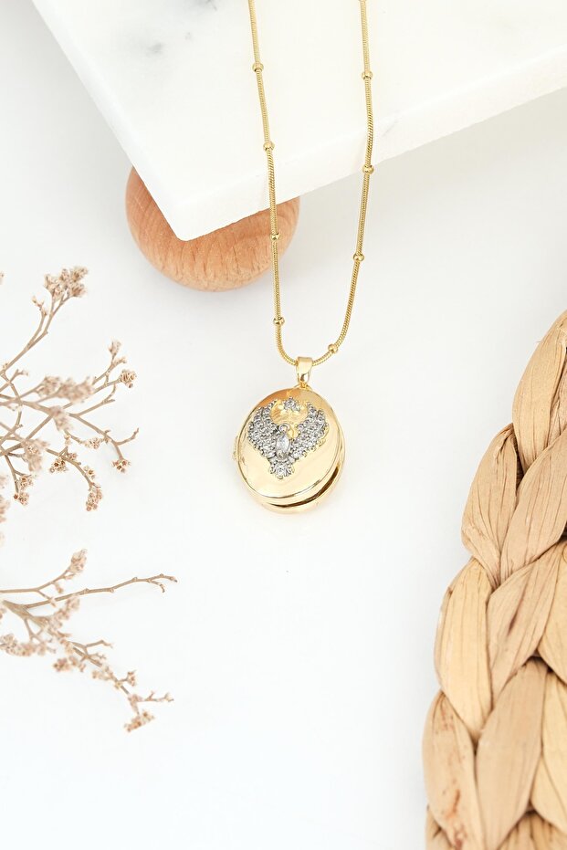 KADIN ÇELİK VİP KOLYE - 1