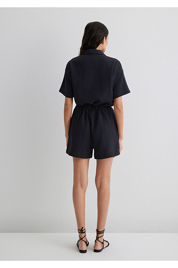 Siyah Tulum 1011058-900 - 5