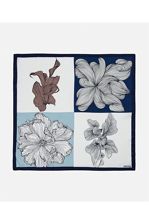 وشاح بصري مطبوع وشعار مطبوع عليه - 1