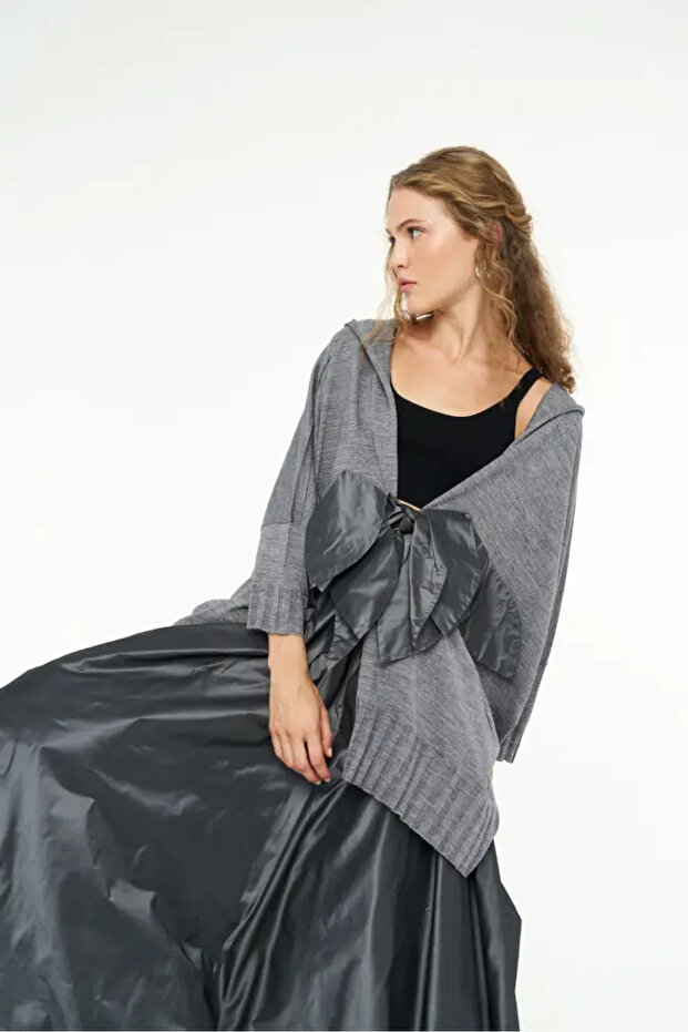 Crux Hırka - Gri - 3