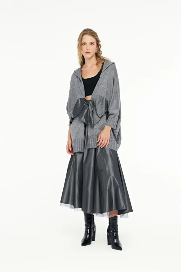 Crux Hırka - Gri - 2