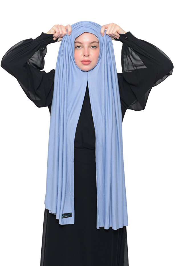 شال قطني ممشط عادي عضوي فاخر جاهز ومتوافق - 1