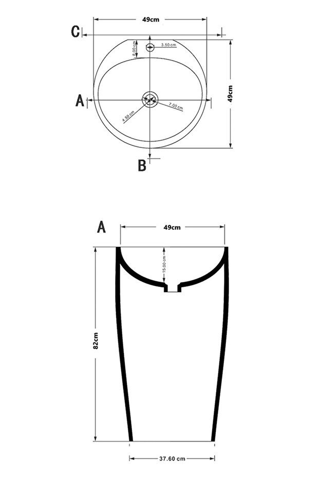 E-201 Monoblok Lavabo - 2