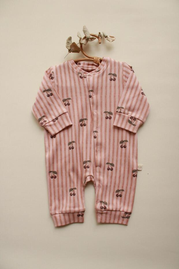 Stripe Cherry Series Jumpsuit