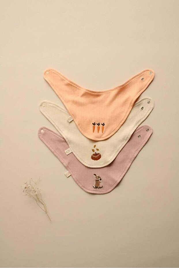 3lü Nakışlı Fular Önlük Model 4 - 4