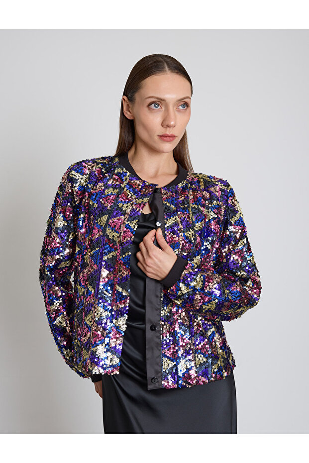 PAYETLI BOMBER CEKET - 4