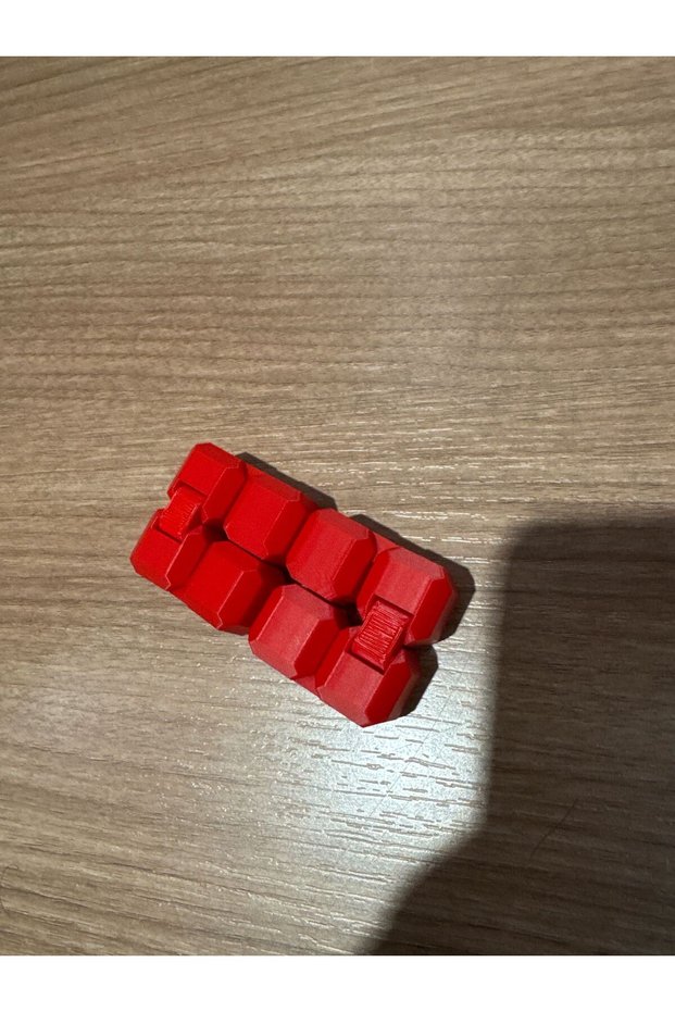 Red Moving Cube-Stress Cube-Infinite Cube-Toy