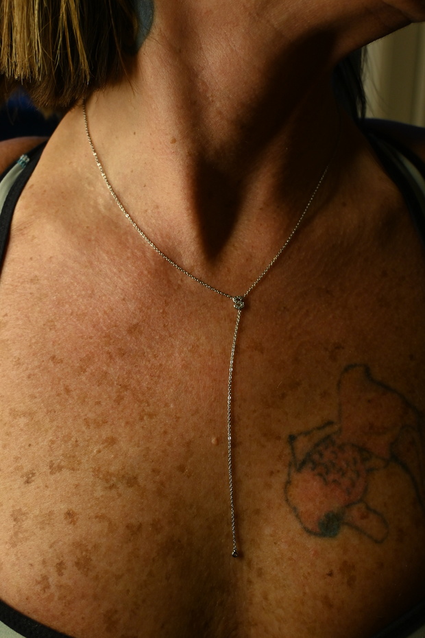 Taşlı harf kolye - 3