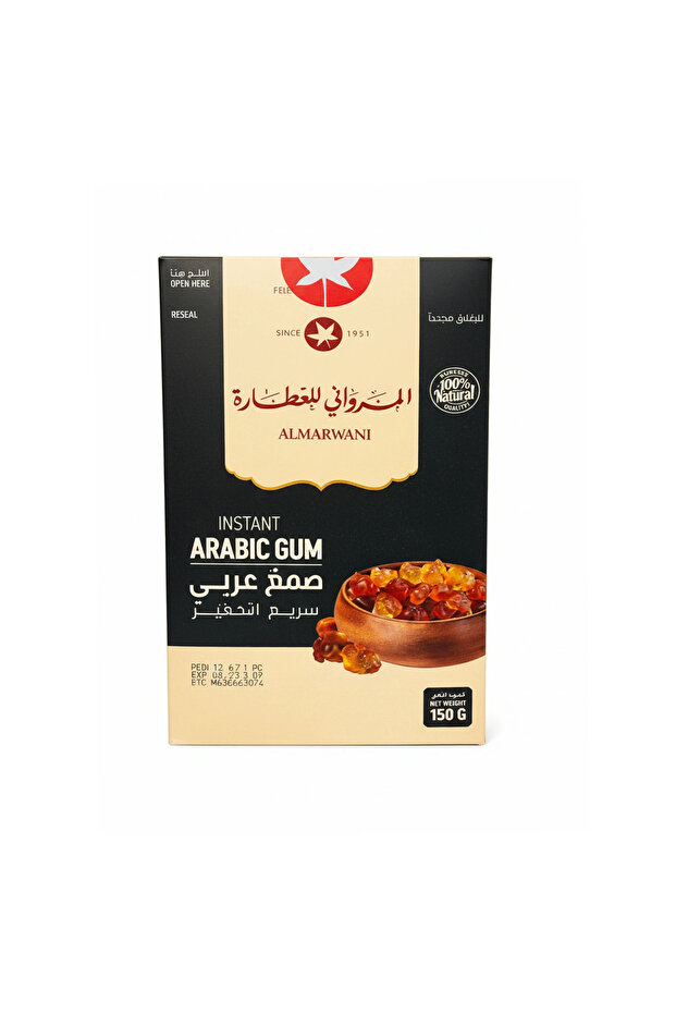 صمغ عربي فوري 150 غرام - طبيعي 100%