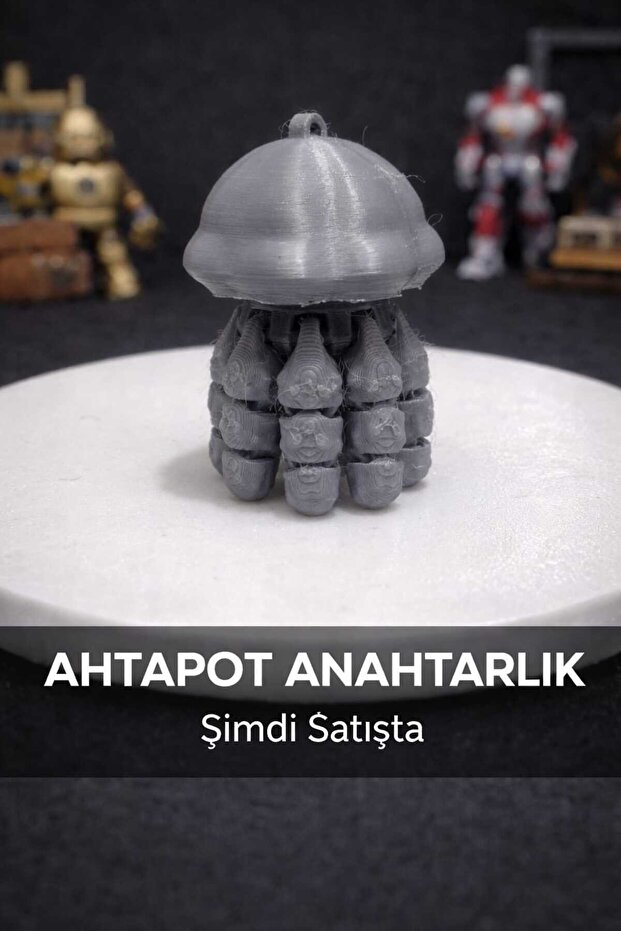 Ahtapot Anahtarlık