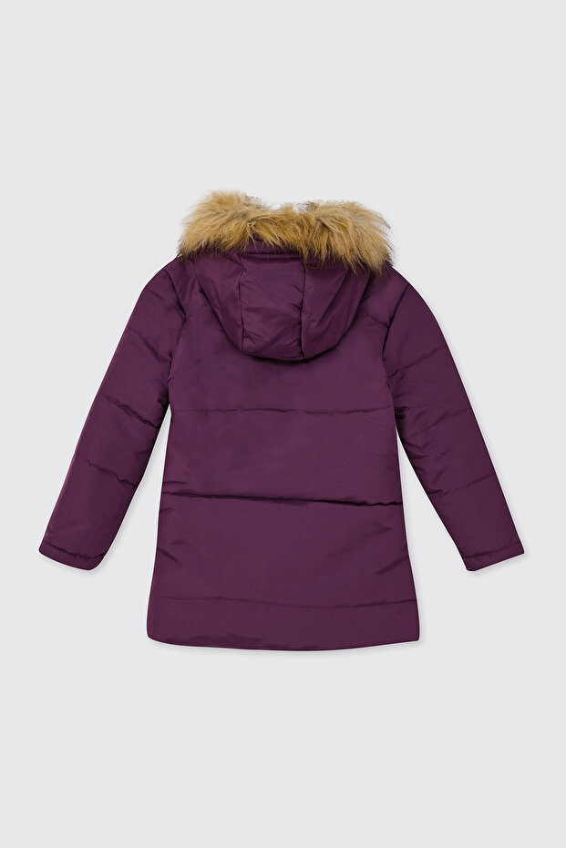 Kız Bebek Mürdüm Mont - 2