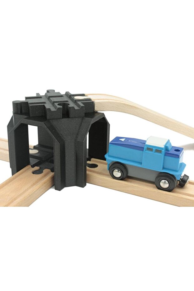 3D Printed Elevated Train Intersection - 3