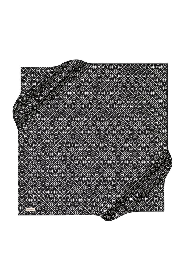 Silk Scarf - 8631230-311 Black Sura