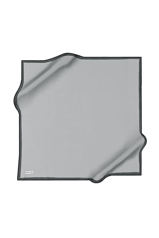 Silk Scarf - 8866230-315 Gray Sura