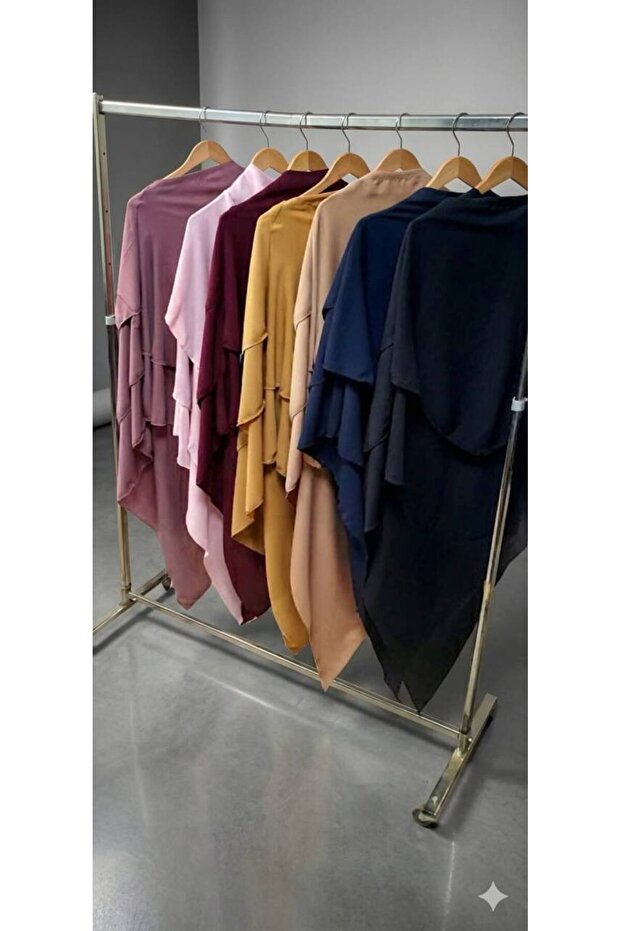 Three-Layer Chiffon Hijab - 3