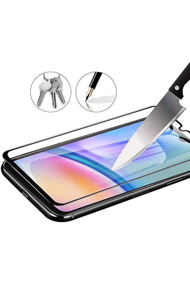 Redmi 15C Compatible Screen Protector 9D Full Coverage Glass Black - 3