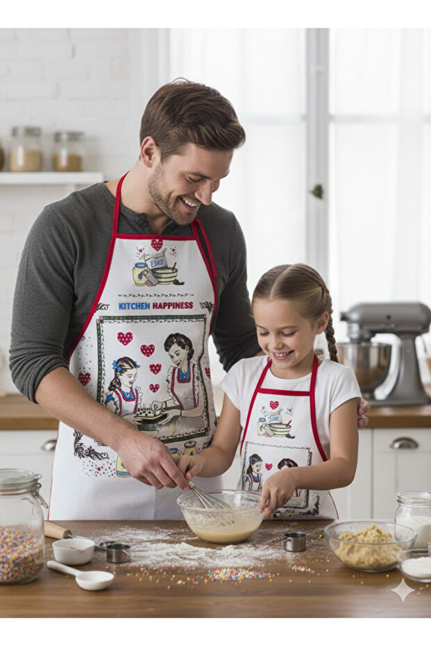 Mother – Father & Child Combination Kitchen Apron