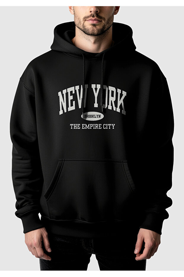 Unisex Oversized Hooded Sweatshirt – Printed Casual Comfortable Hoodie