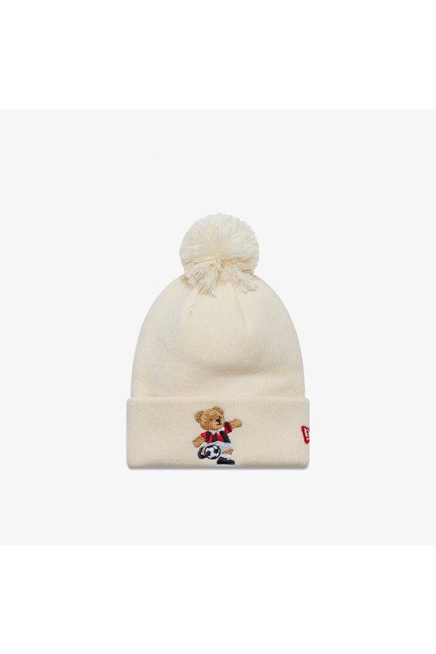 Bear Yth Beanie Acmilan Ltc Kids Beige Hat