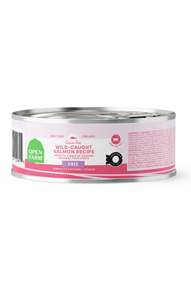 Wild Caught Salmon Pate Wet Cat Food - 80G