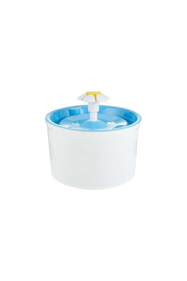1.6L Flower Style Automatic Electric Pet Water Fountain Dog Cat Drinking Bowl with Corner Fit with S