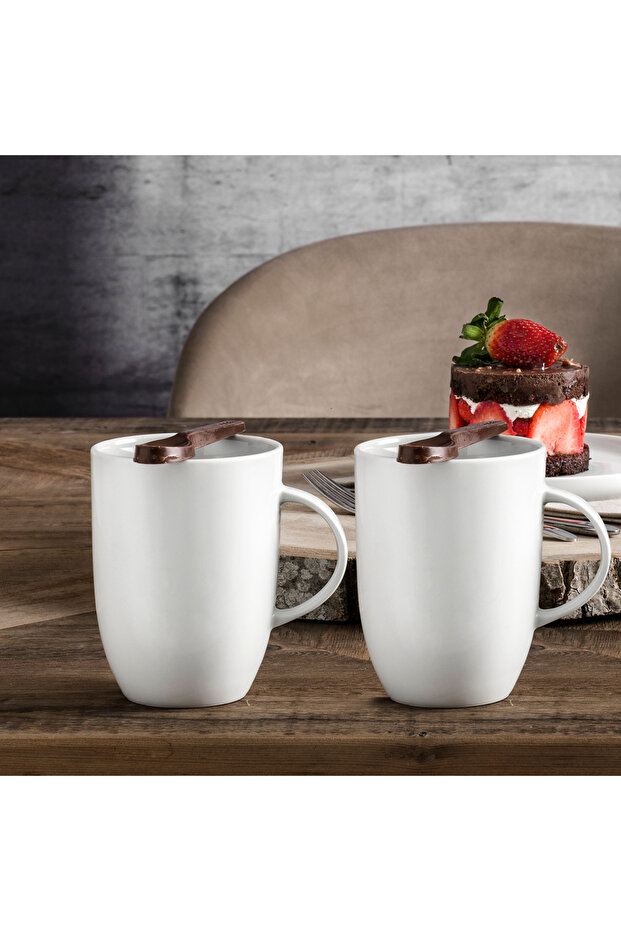 Elit 2 Pieces 220 Cc Mug Cups