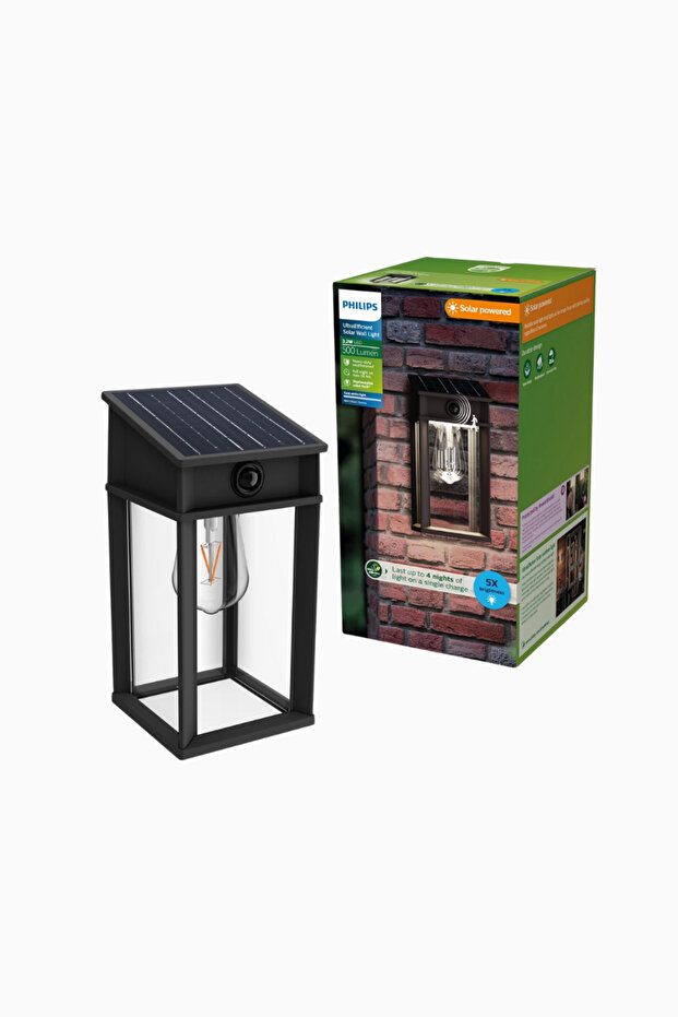 UltraEfficient Solar Duvar Lambası 4000K Hareket Sensörlü - 1