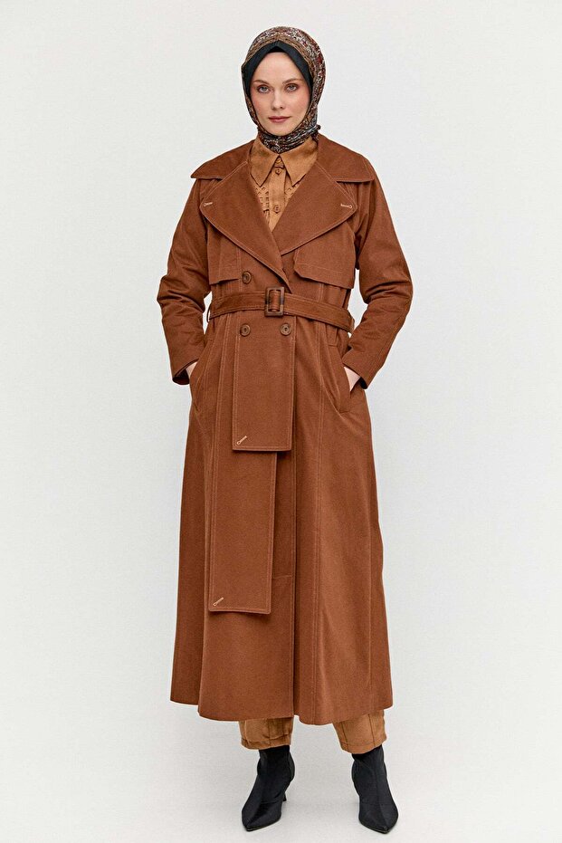 Katmanlı Pamuk Pardesü - 1