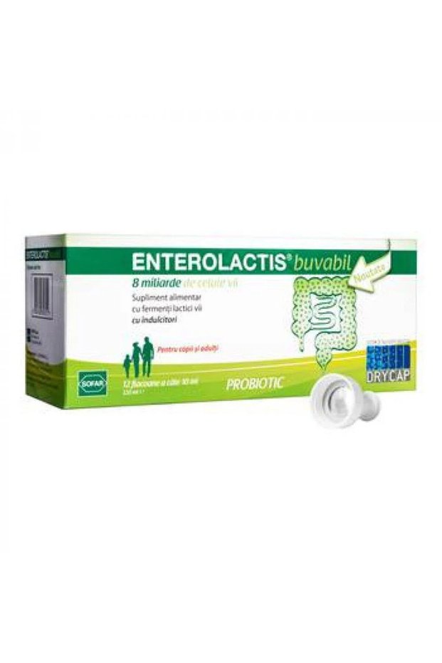 Enterolactis drinkable, 12 bottles, Sofar